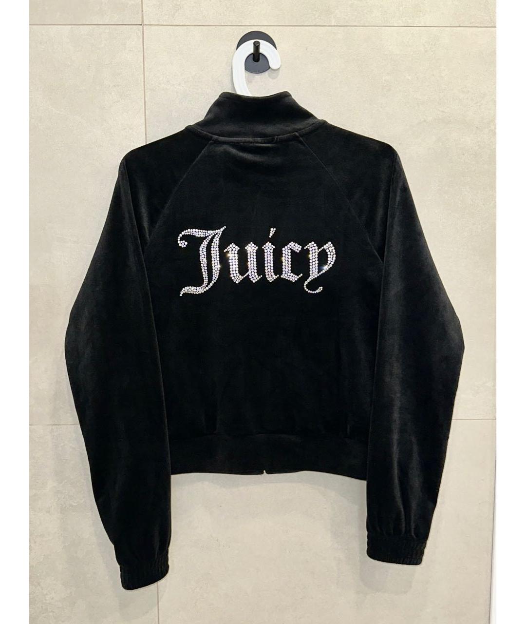 JUICY COUTURE Черный велюровый спортивные костюмы, фото 3