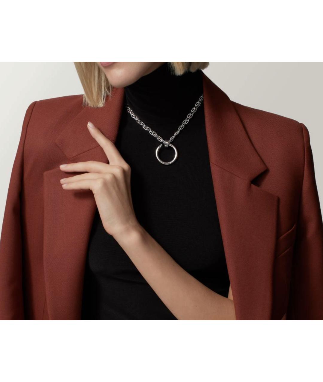 CARTIER Серебряная подвеска из белого золота, фото 4