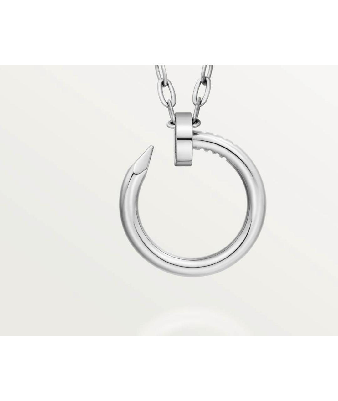 CARTIER Серебряная подвеска из белого золота, фото 2