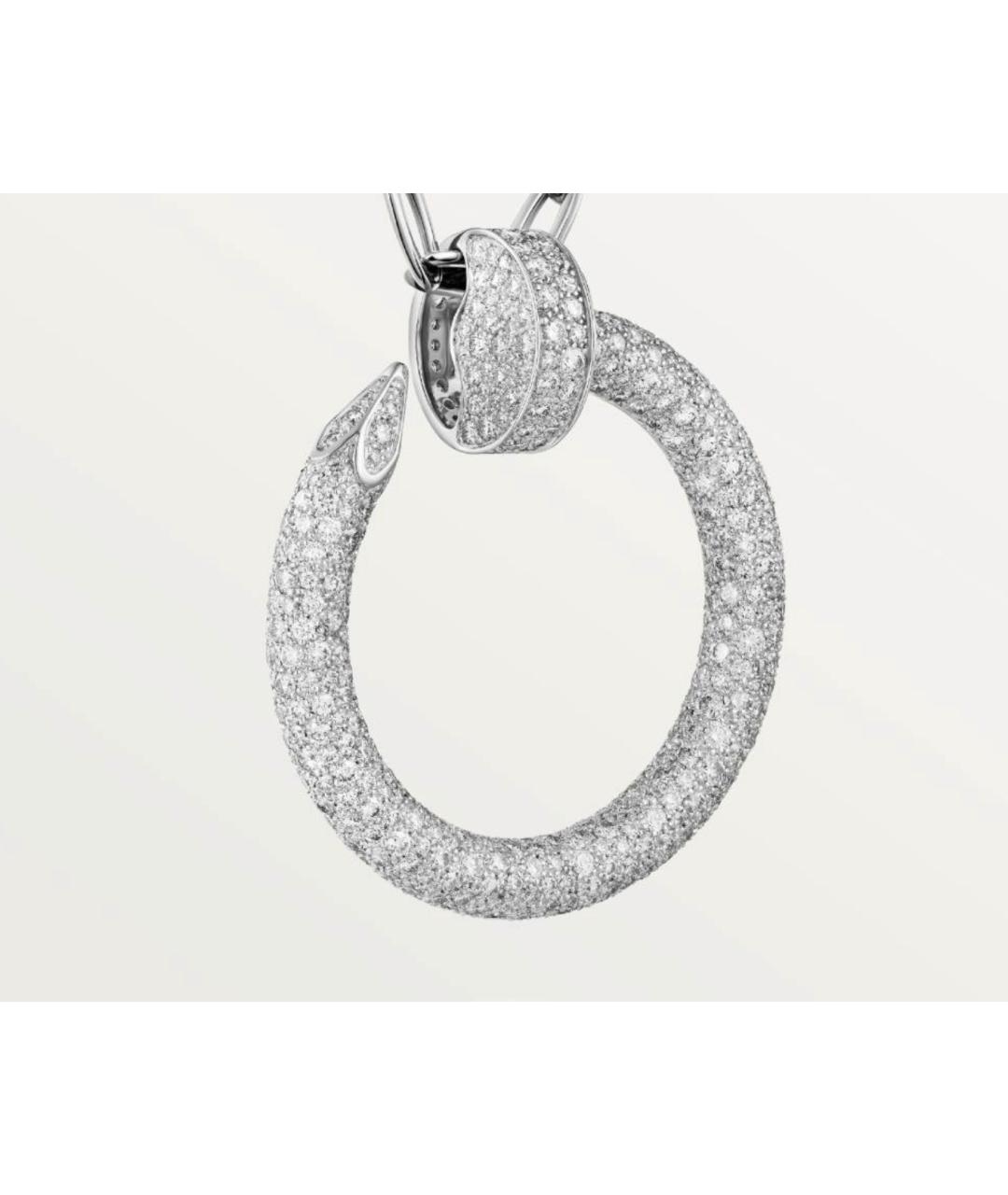 CARTIER Золотая подвеска из белого золота, фото 3