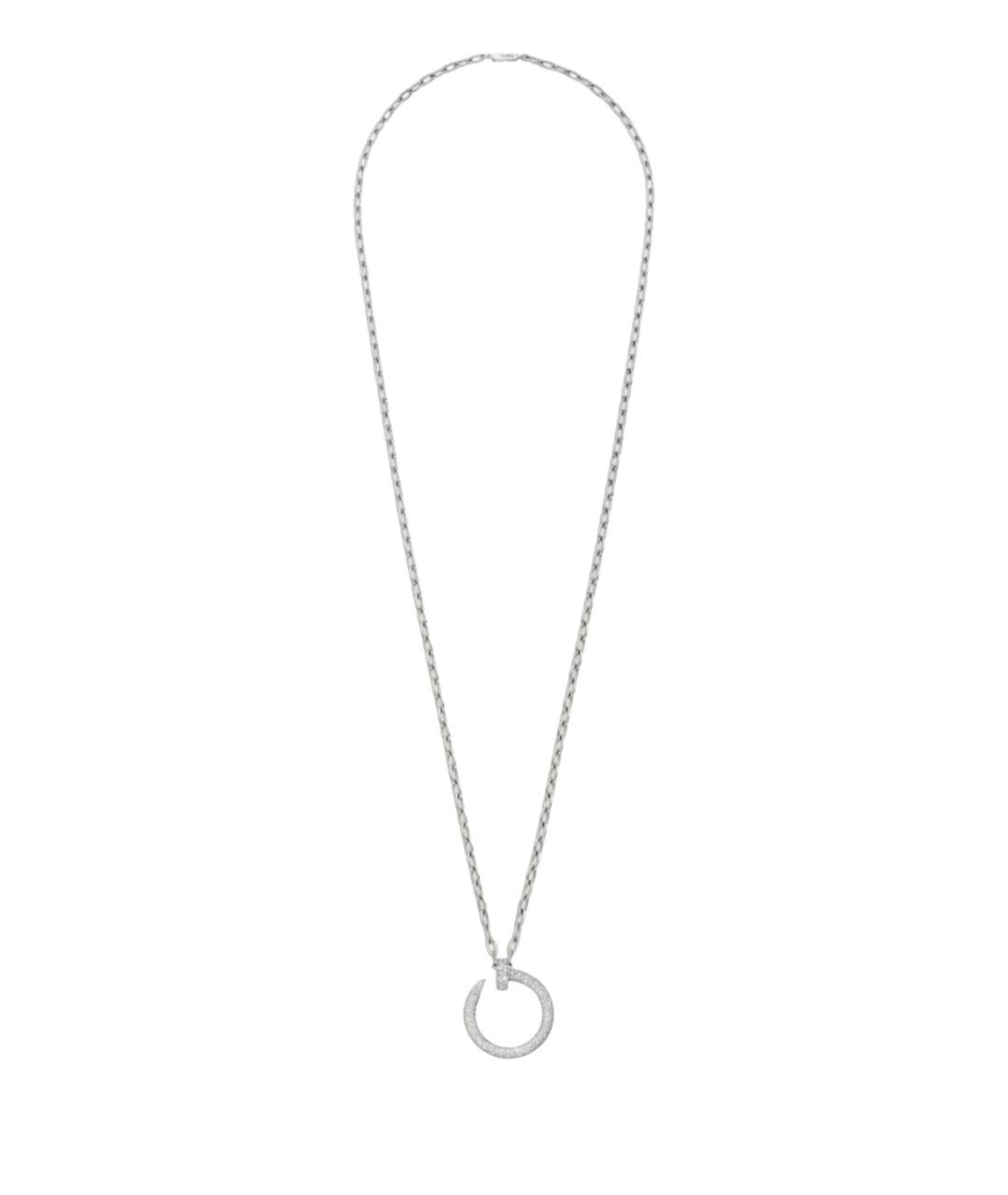CARTIER Золотая подвеска из белого золота, фото 1