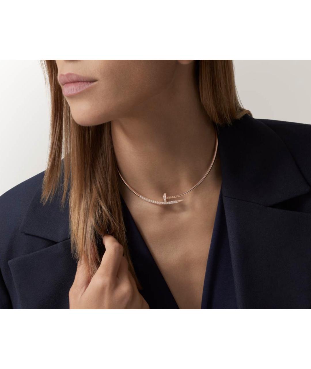 CARTIER Золотое колье из розового золота, фото 3
