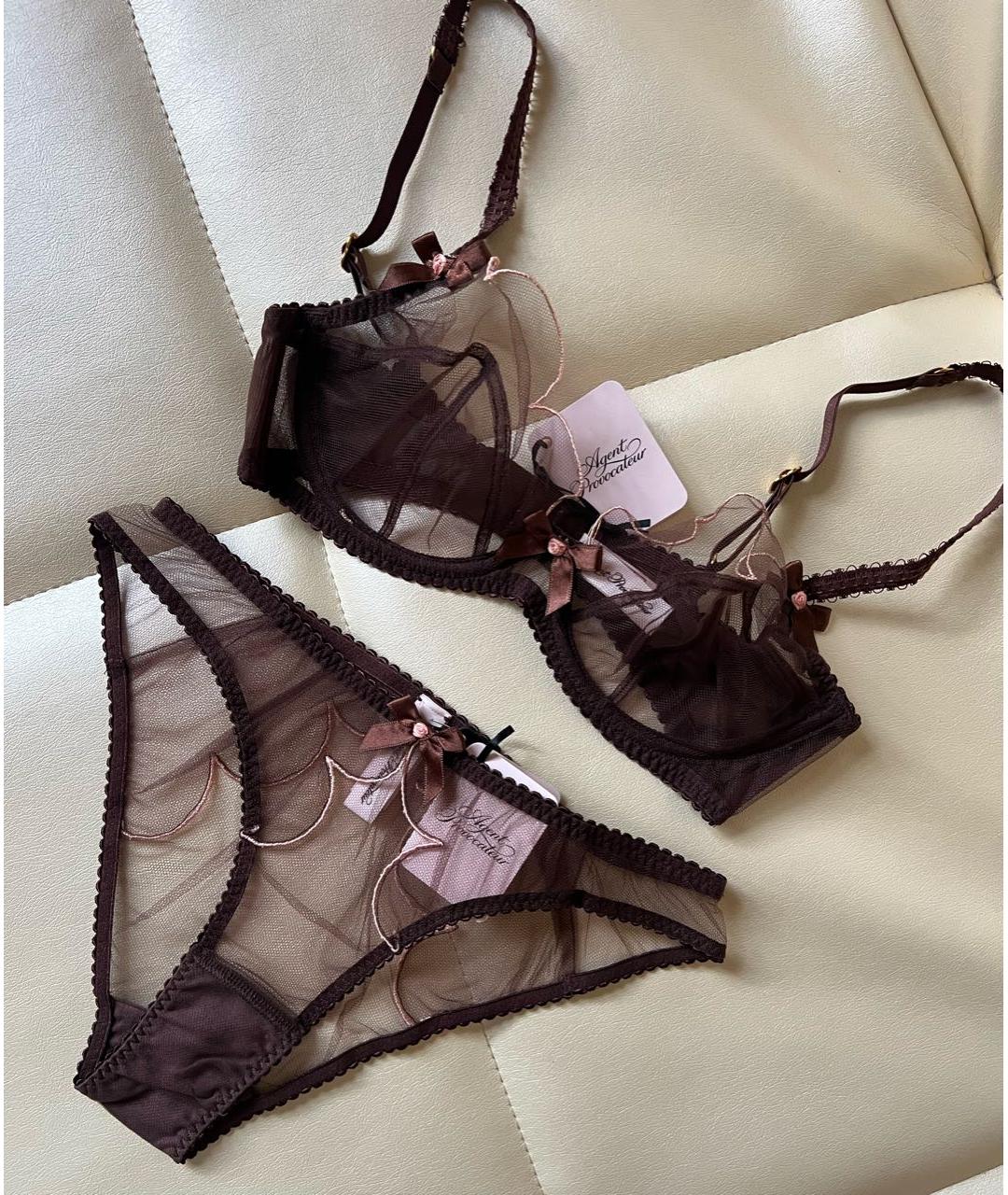 AGENT PROVOCATEUR Коричневый комплекты, фото 4
