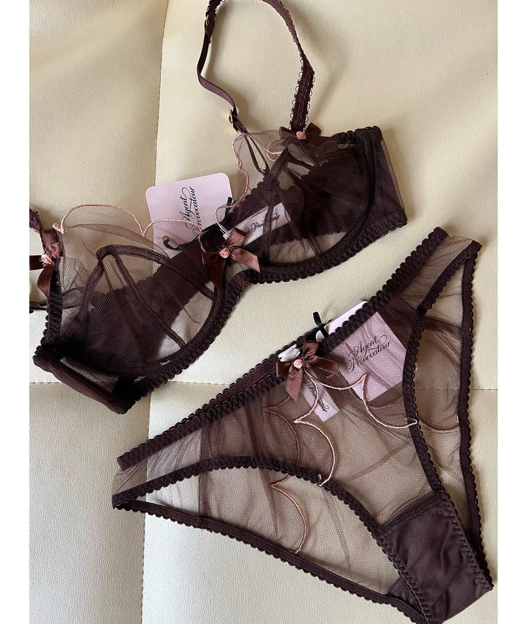 AGENT PROVOCATEUR Коричневый комплекты, фото 5