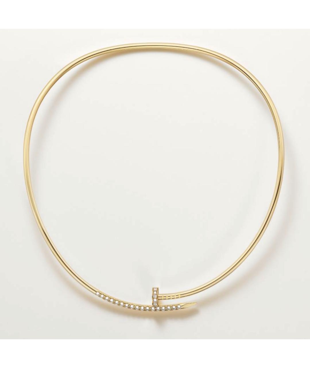 CARTIER Золотое колье из желтого золота, фото 4