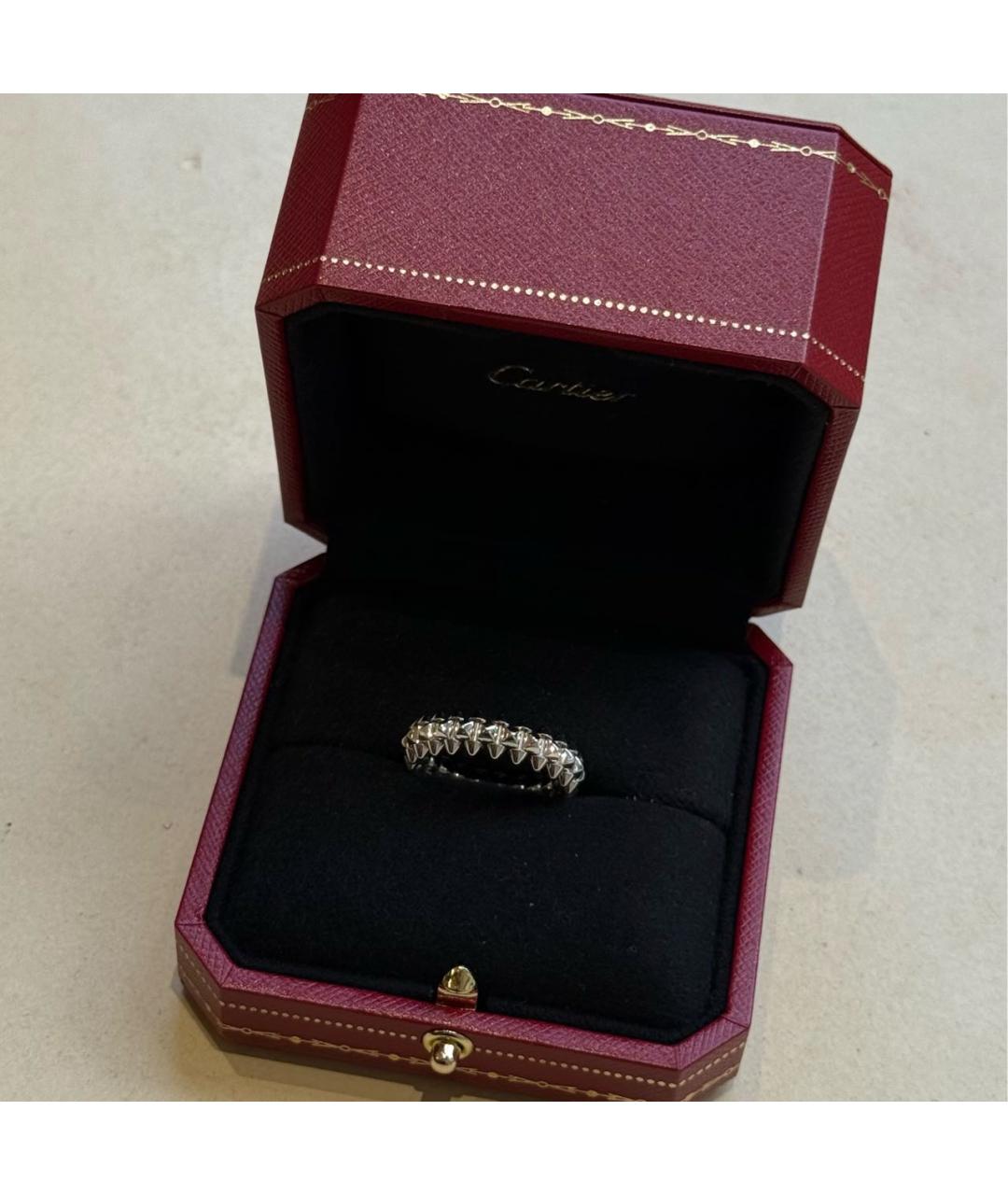 CARTIER Серебряное кольцо из белого золота, фото 4