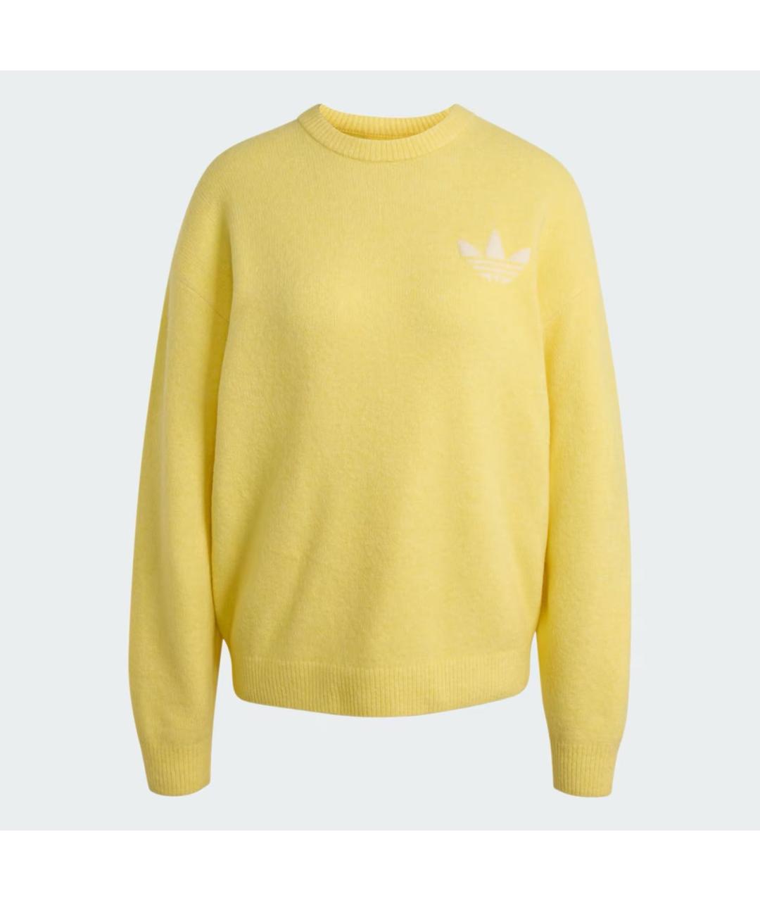 ADIDAS Желтый полиамидовый джемпер / свитер, фото 8