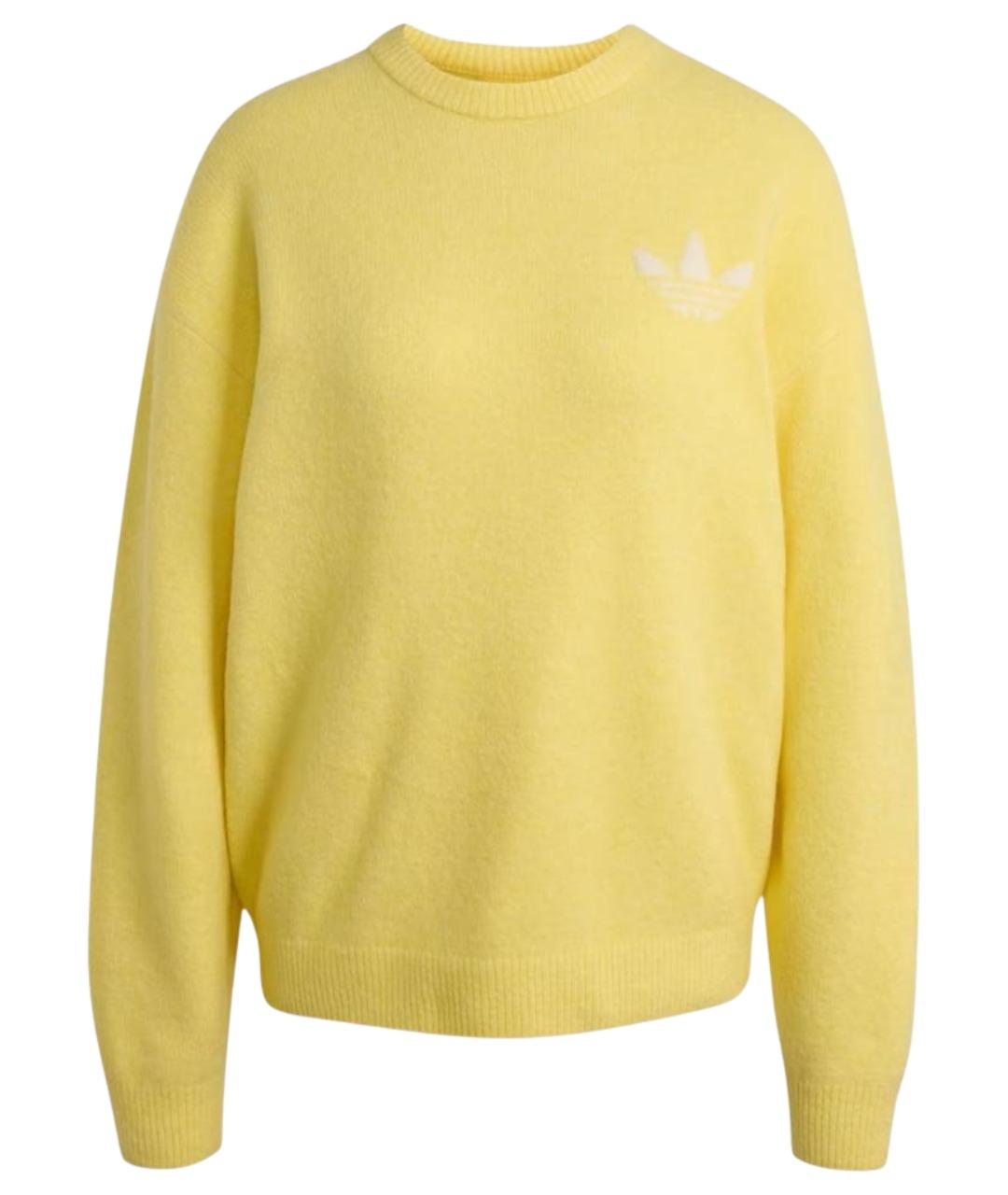 ADIDAS Желтый полиамидовый джемпер / свитер, фото 1