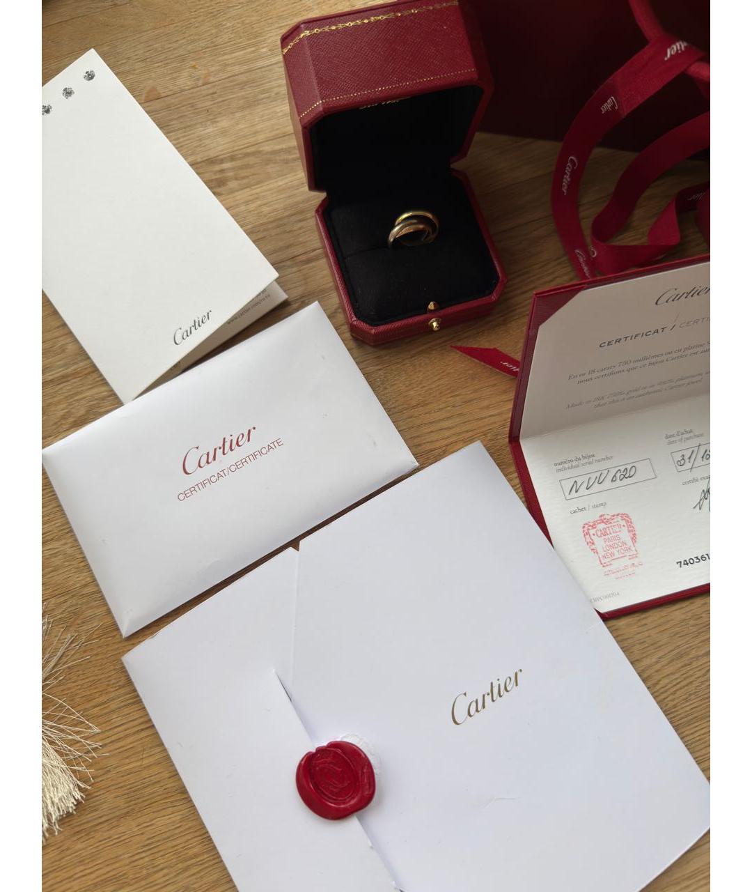 CARTIER Золотое кольцо, фото 6
