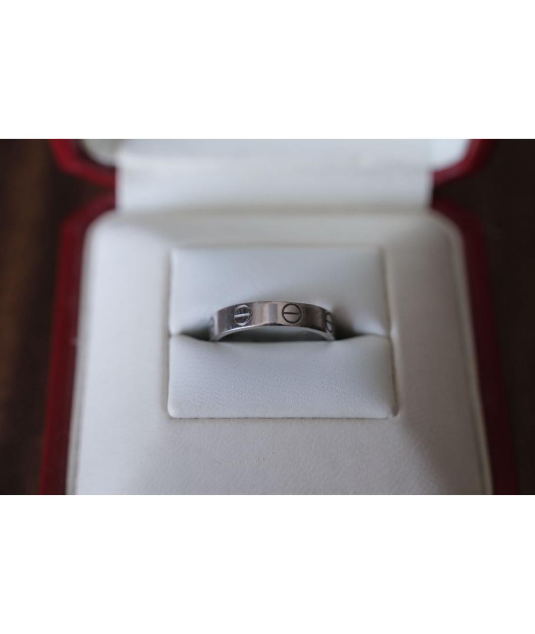 CARTIER Серебряное кольцо из белого золота, фото 8