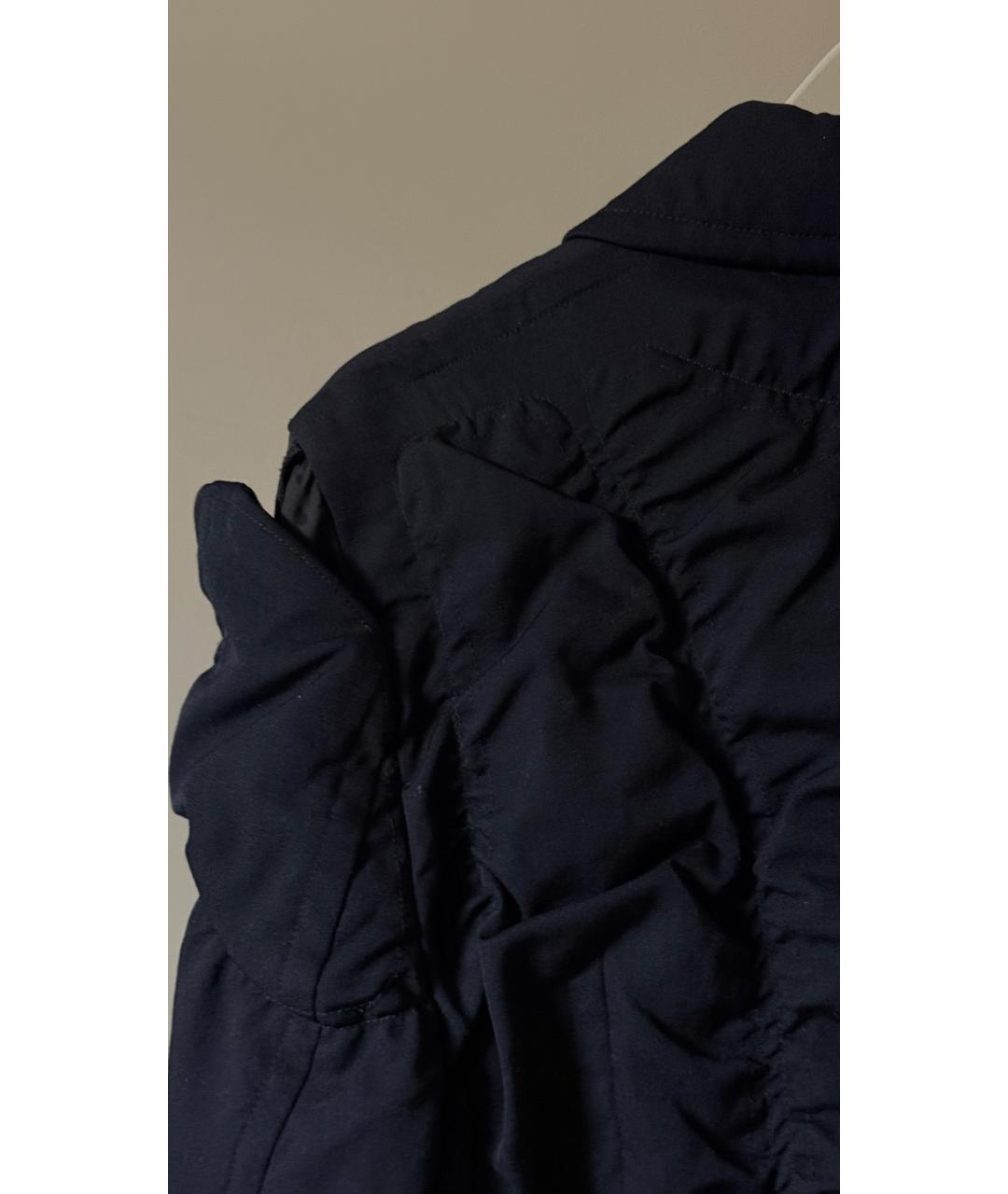COMME DES GARÇONS Черное пальто, фото 3