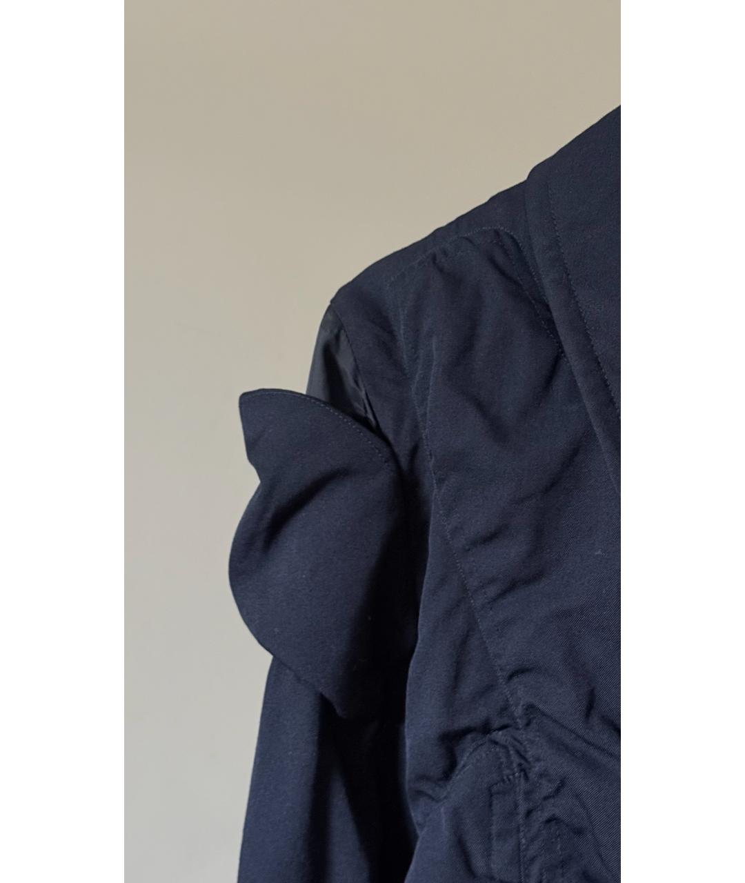 COMME DES GARÇONS Черное пальто, фото 4