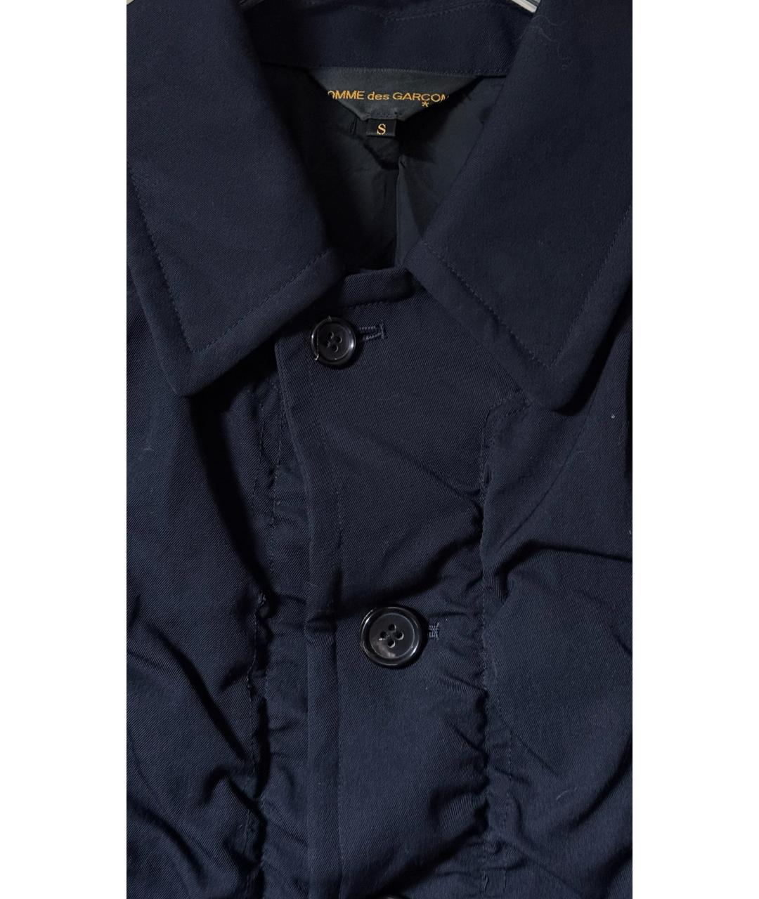 COMME DES GARÇONS Черное пальто, фото 5
