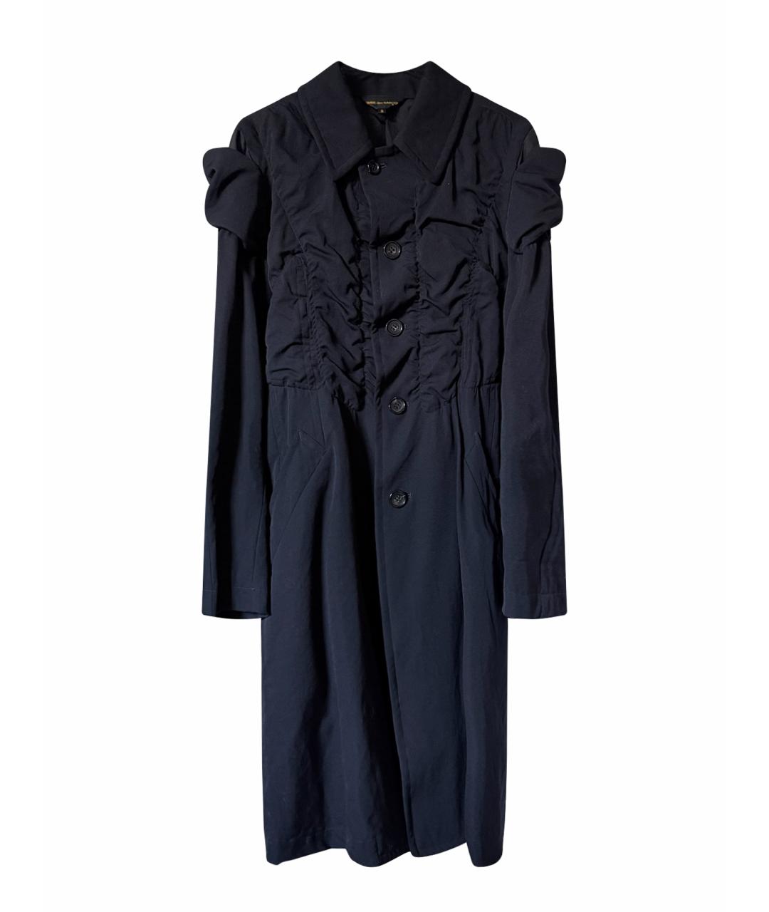 COMME DES GARÇONS Черное пальто, фото 1