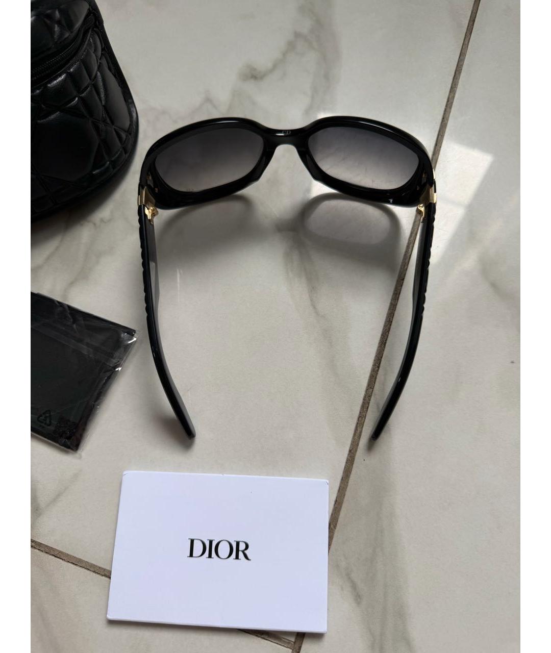 CHRISTIAN DIOR Черные солнцезащитные очки, фото 6