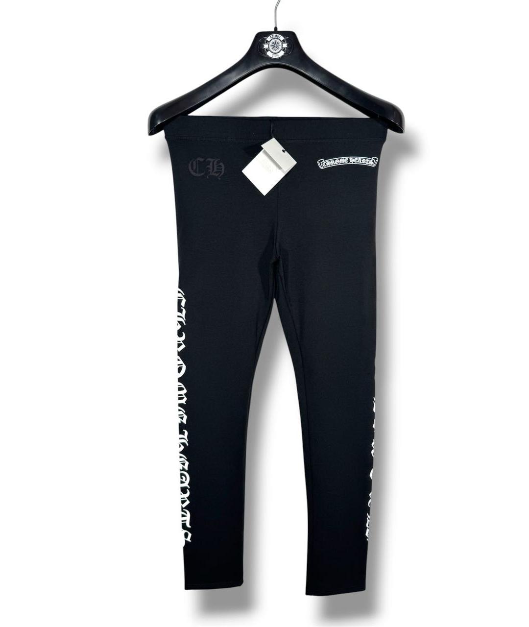 CHROME HEARTS Черные полиэстеровые спортивные брюки и шорты, фото 3
