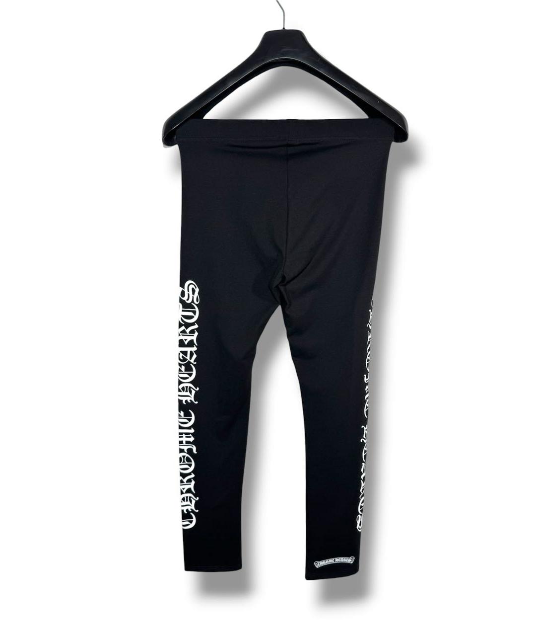 CHROME HEARTS Черные полиэстеровые спортивные брюки и шорты, фото 6