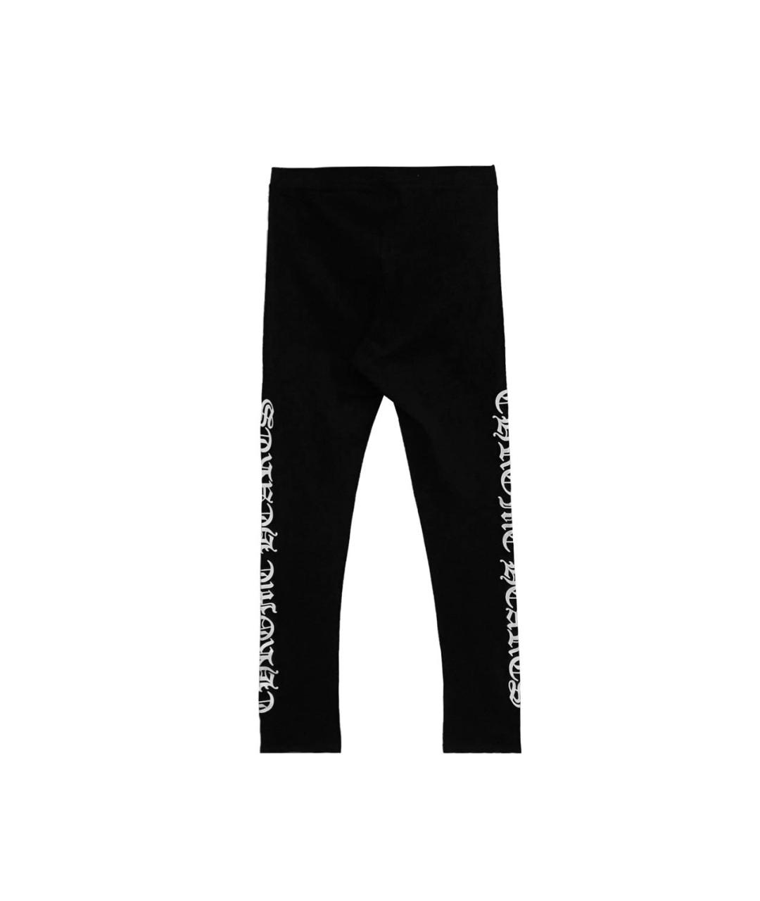 CHROME HEARTS Черные полиэстеровые спортивные брюки и шорты, фото 2