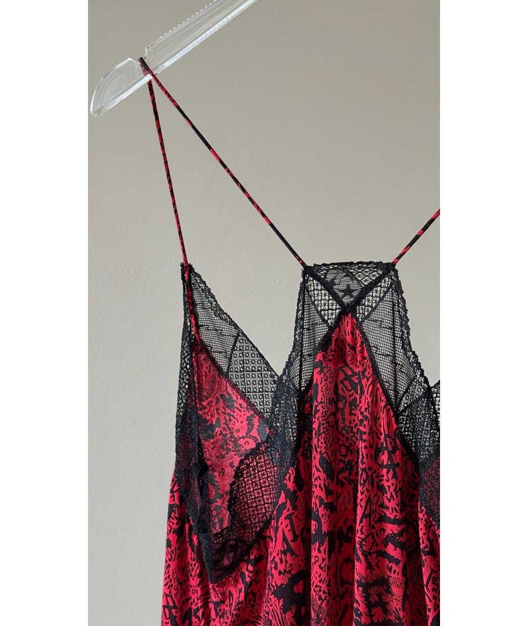 ZADIG & VOLTAIRE Красное вечернее платье, фото 3