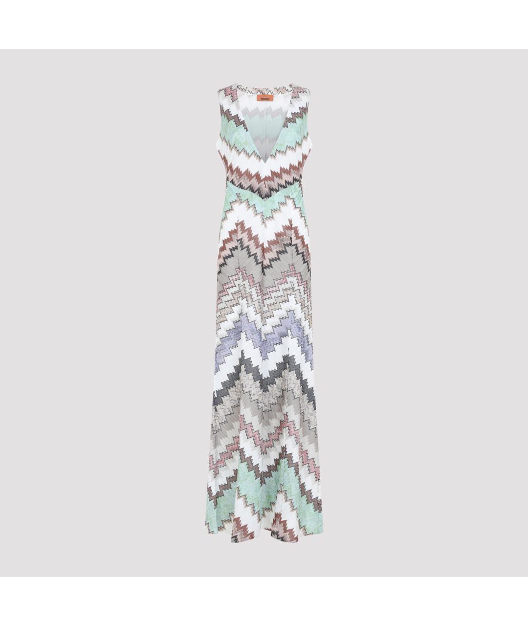 MISSONI Мульти вискозное платье, фото 2