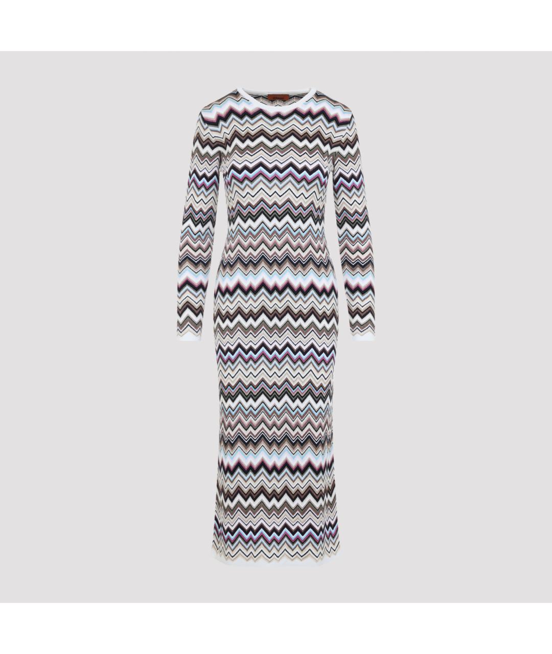 MISSONI Мульти вискозное платье, фото 2