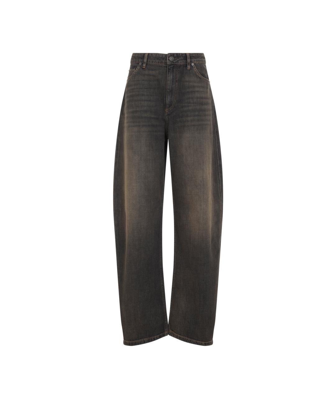 RALPH LAUREN COLLECTION Синие хлопковые прямые джинсы, фото 1