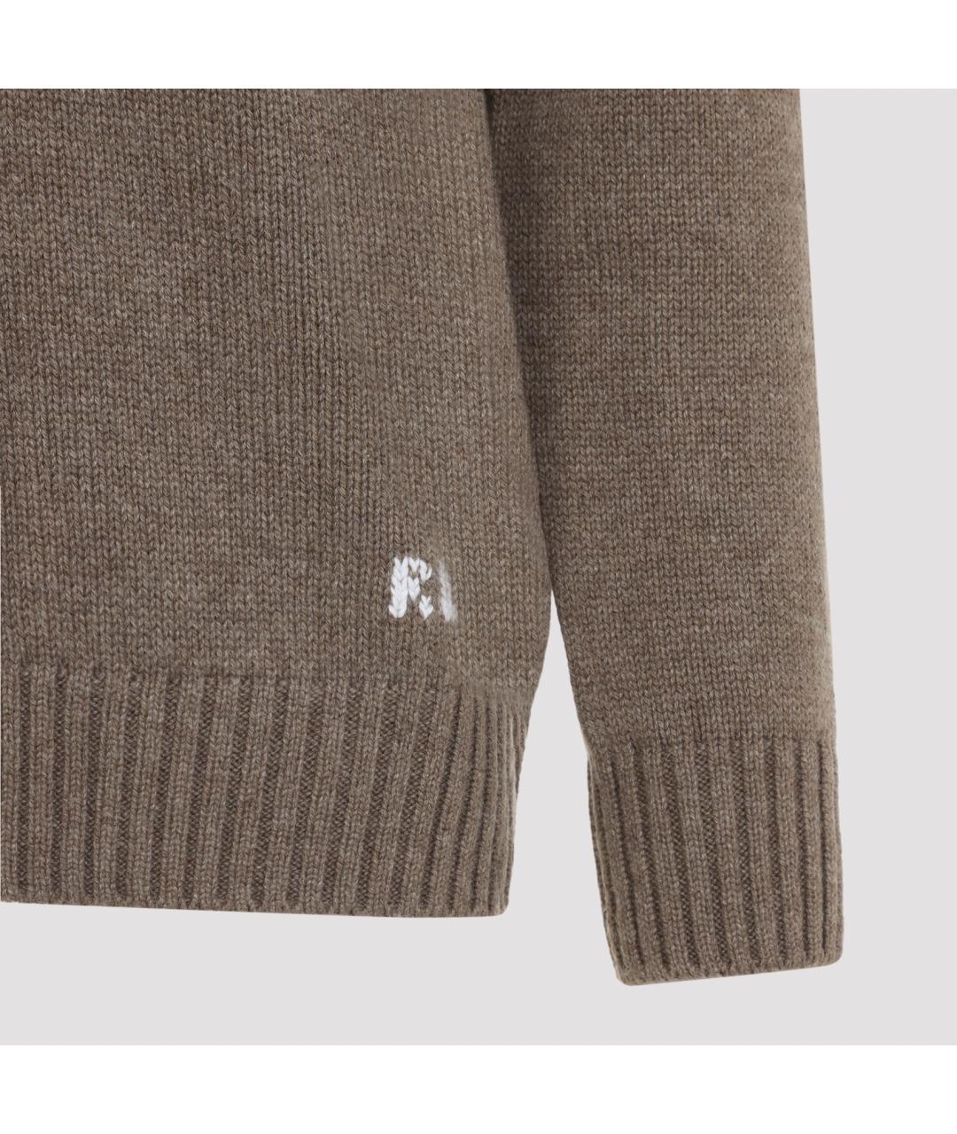 RALPH LAUREN COLLECTION Бежевый кашемировый джемпер / свитер, фото 4