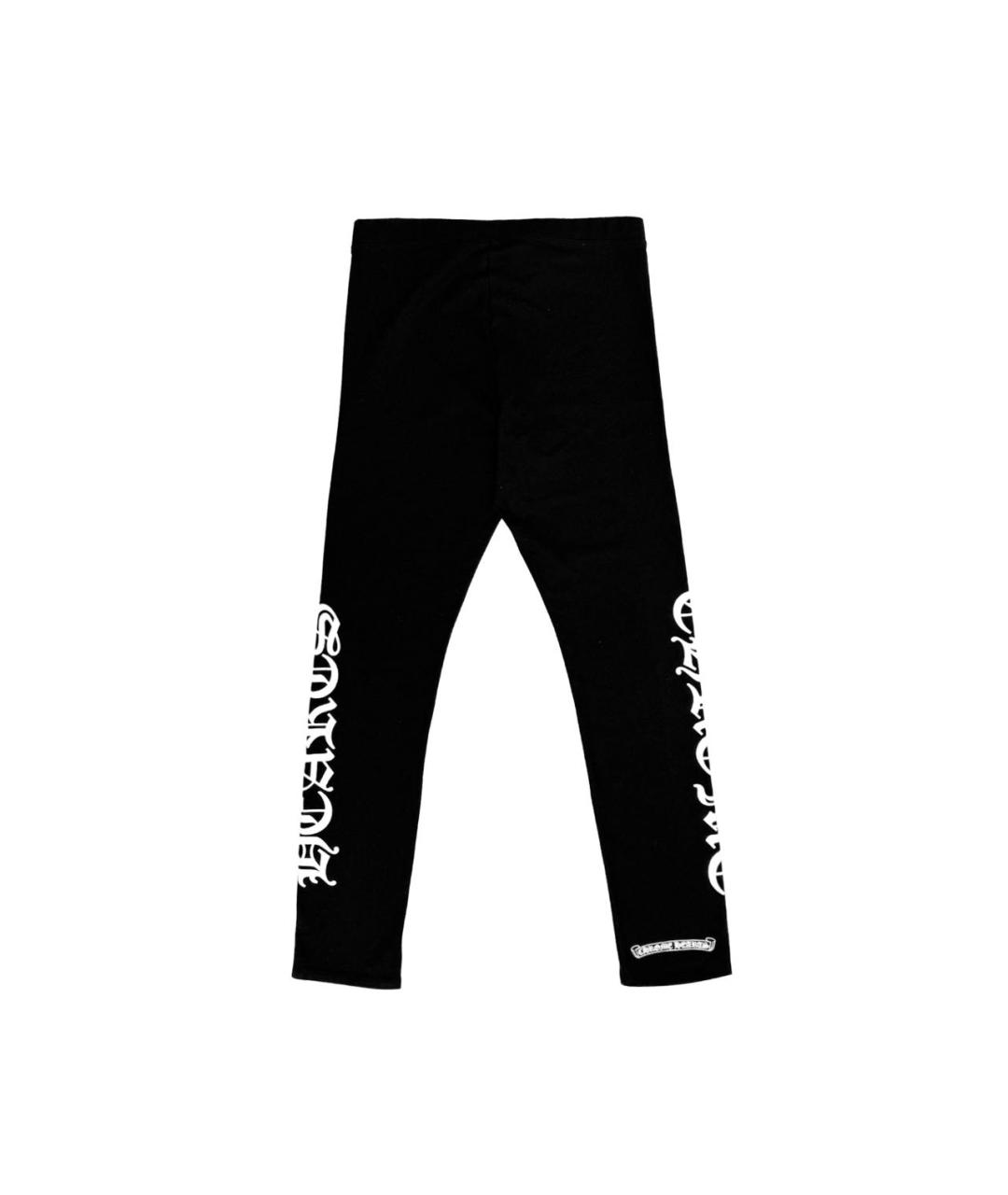 CHROME HEARTS Черные полиэстеровые спортивные брюки и шорты, фото 2