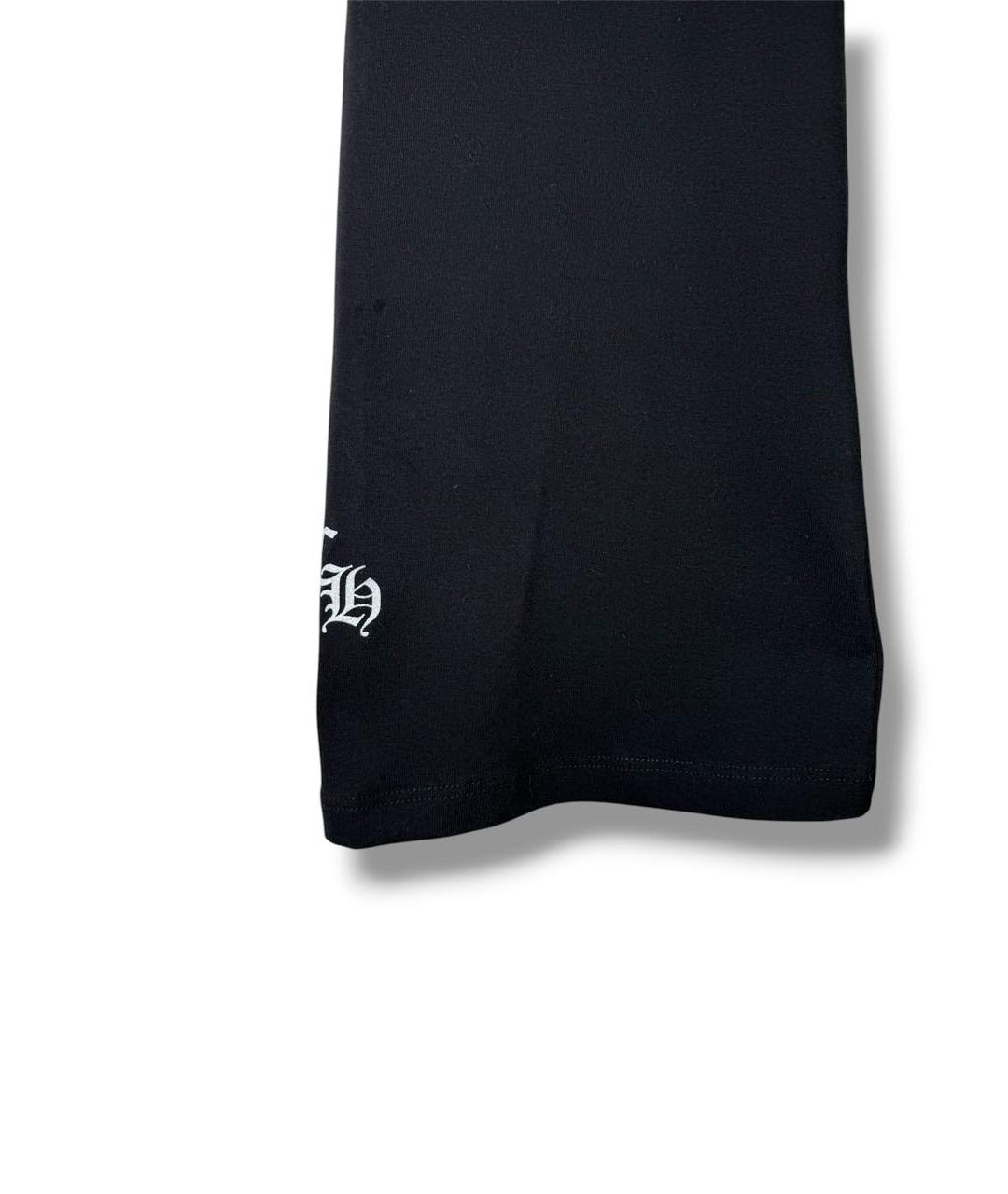 CHROME HEARTS Черные полиэстеровые спортивные брюки и шорты, фото 4
