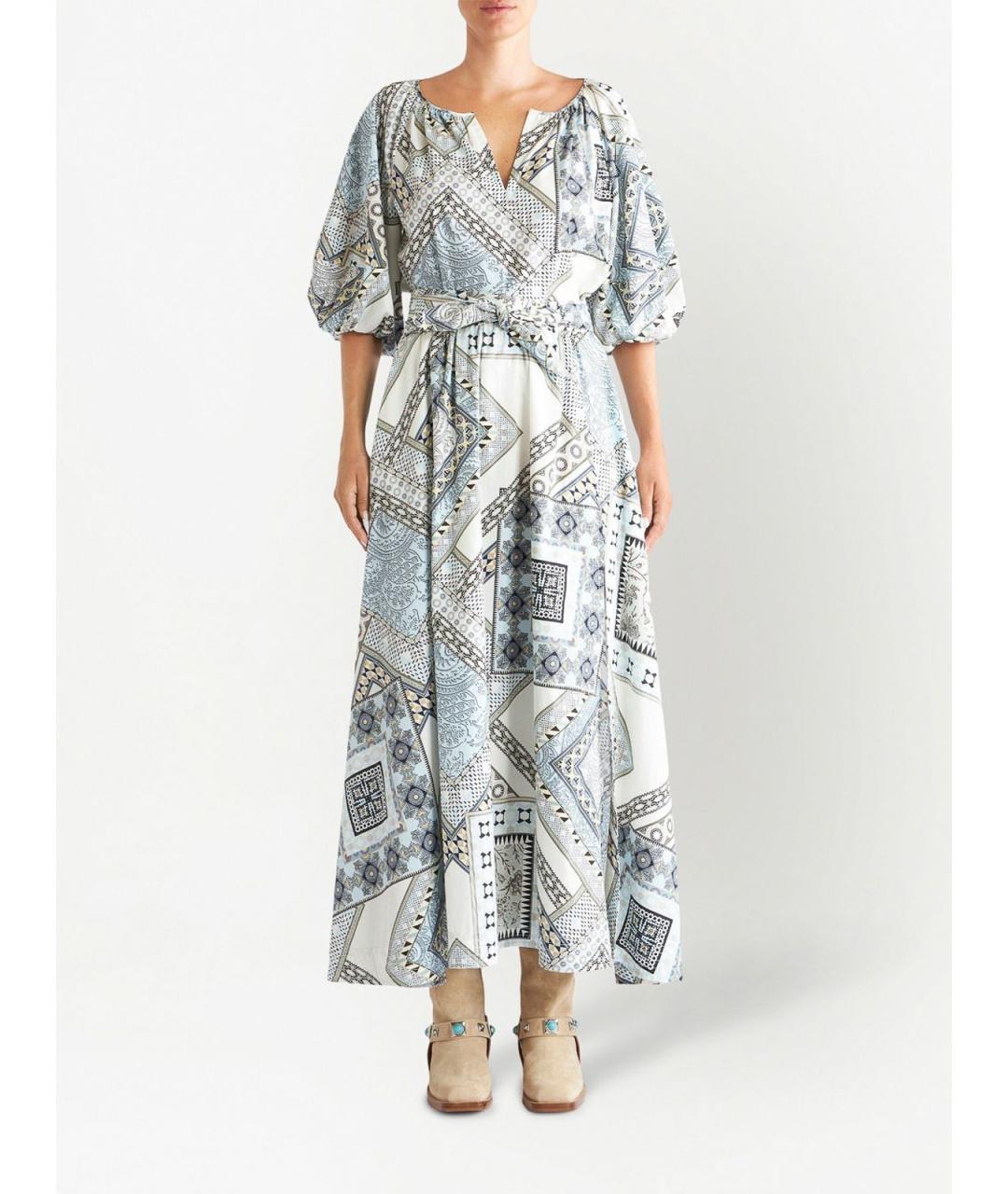 ETRO Мульти хлопковая юбка макси, фото 2