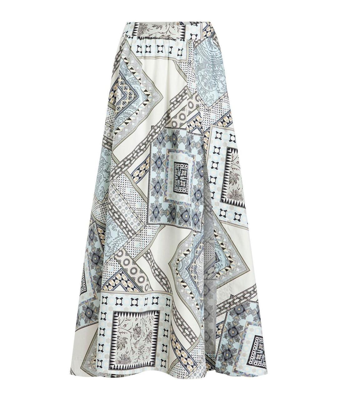 ETRO Мульти хлопковая юбка макси, фото 1