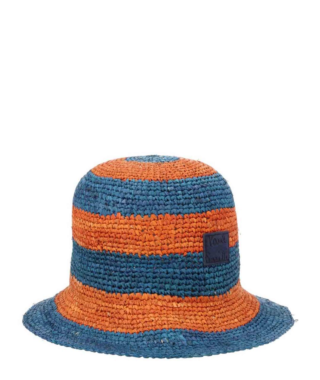 PAUL SMITH Мульти соломенная шляпа, фото 3