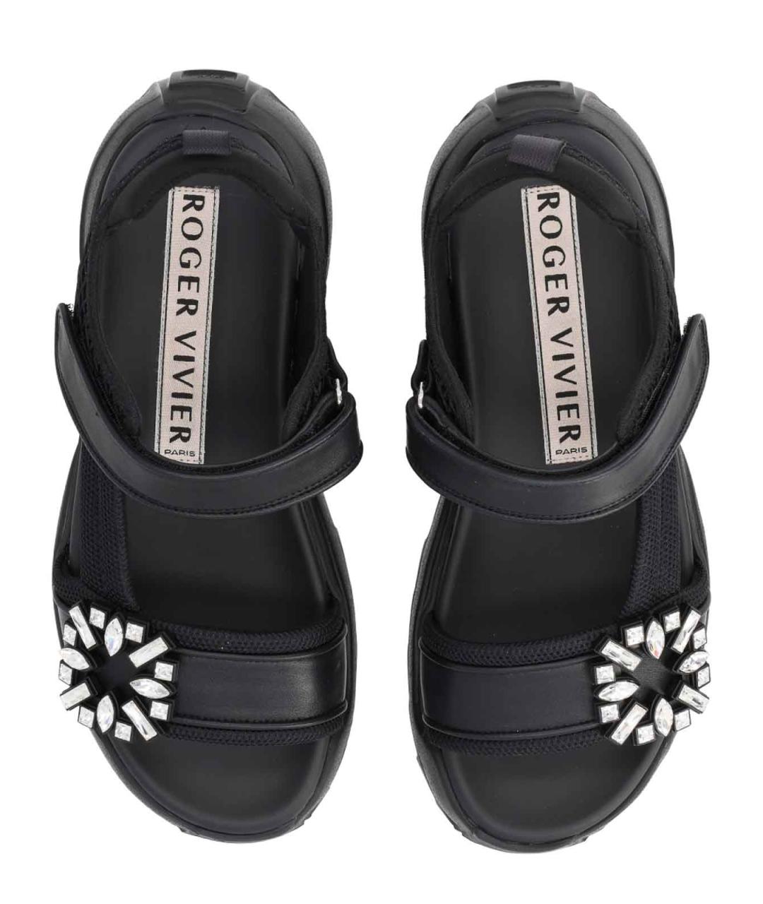 ROGER VIVIER Черные сандалии, фото 5