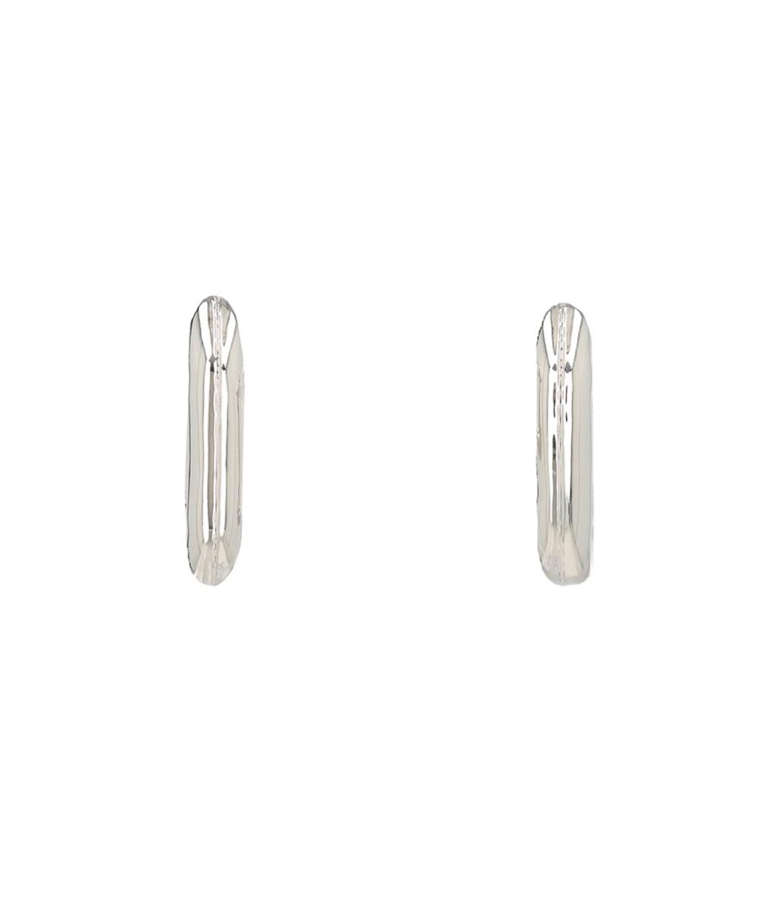 PACO RABANNE Серебряные металлические серьги, фото 3