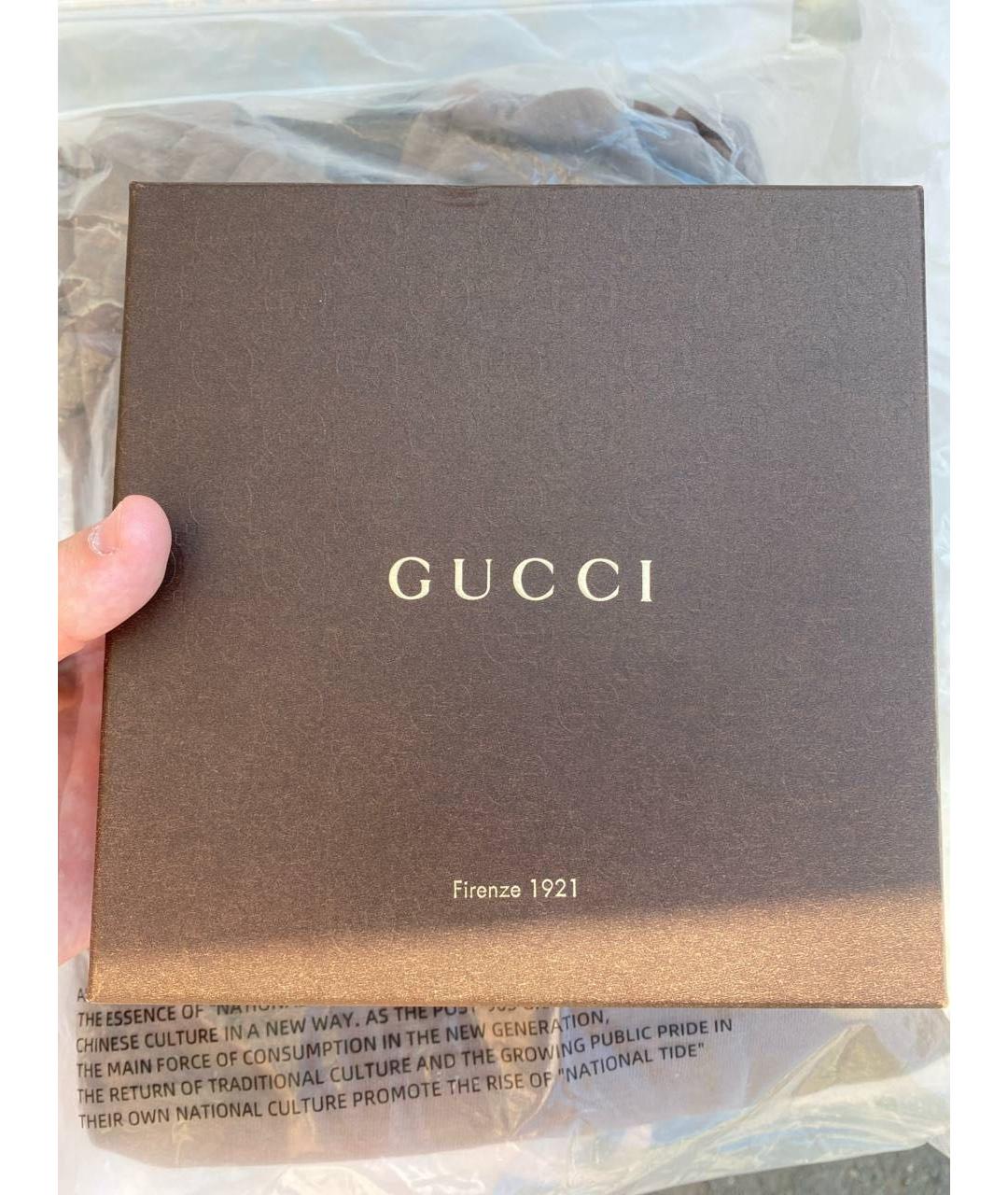 GUCCI Бежевый кожаный ремень, фото 4