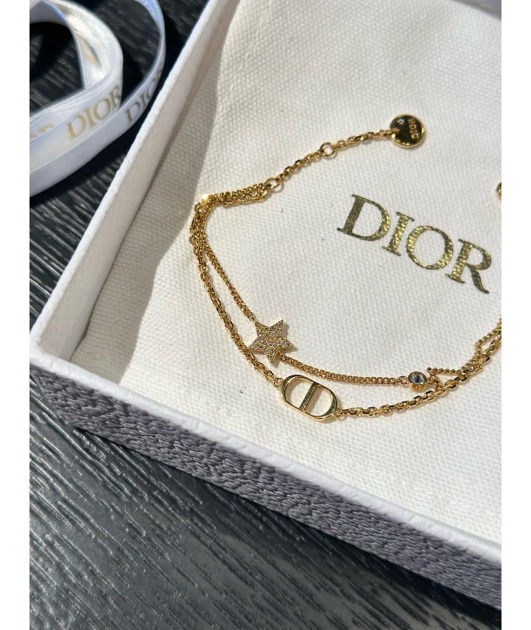CHRISTIAN DIOR Золотой браслет, фото 3