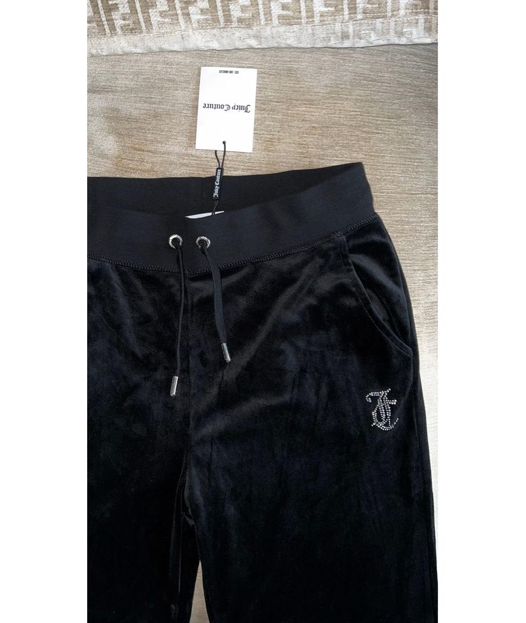 JUICY COUTURE Черный велюровый спортивные костюмы, фото 4