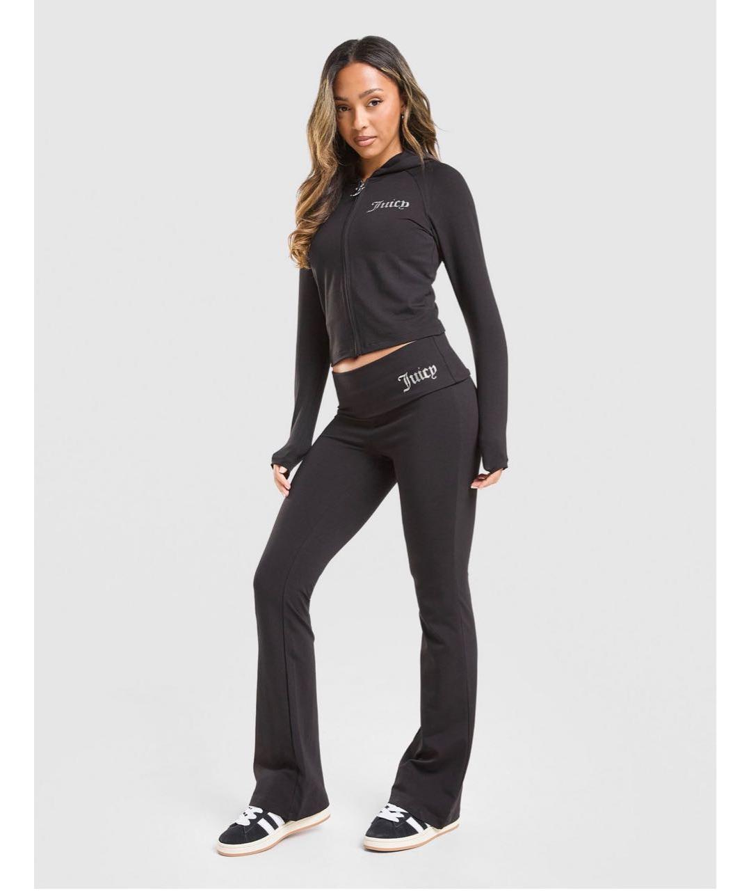 JUICY COUTURE Черный хлопковый спортивные костюмы, фото 2