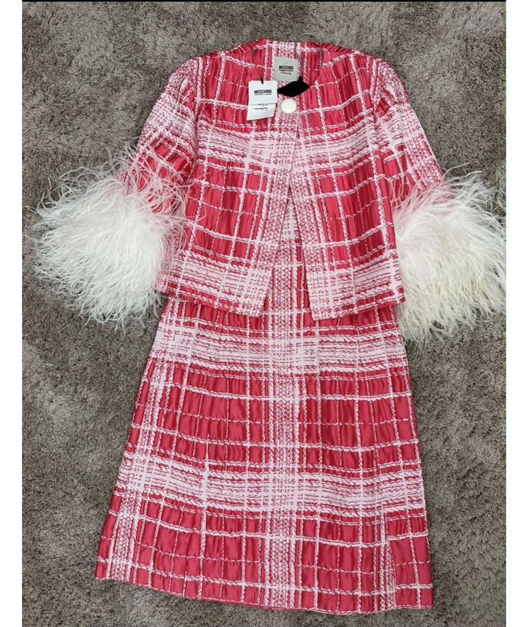 MOSCHINO Красное коктейльное платье, фото 5
