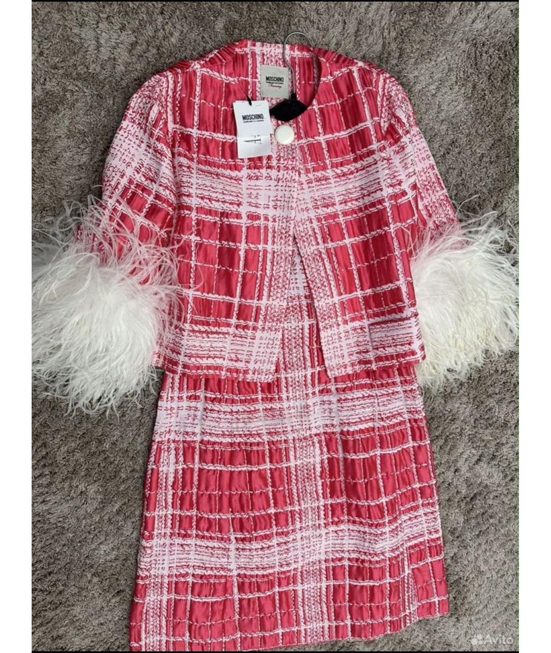 MOSCHINO Красное коктейльное платье, фото 3