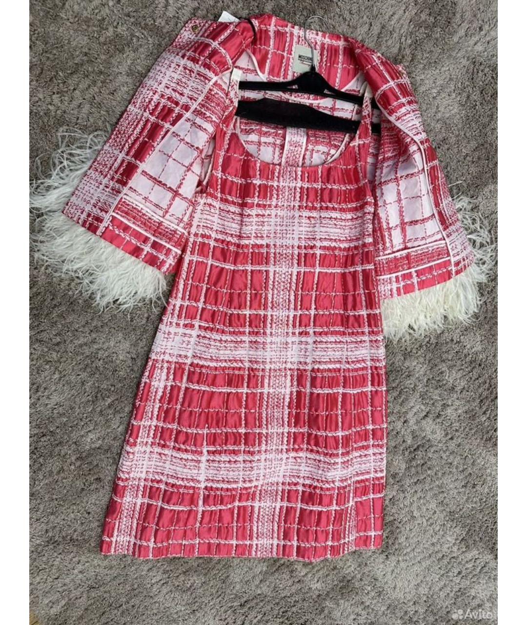 MOSCHINO Красное коктейльное платье, фото 2