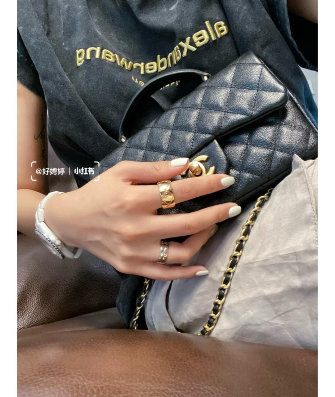 CHANEL Золотое кольцо из розового золота, фото 8