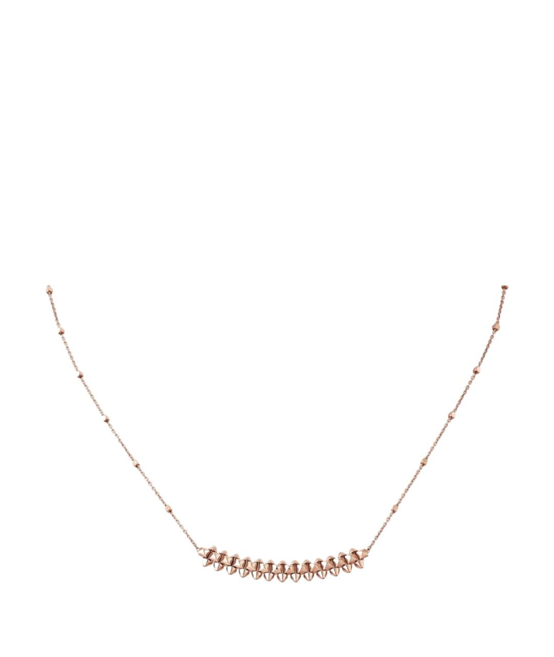 CARTIER Золотое колье из розового золота, фото 1