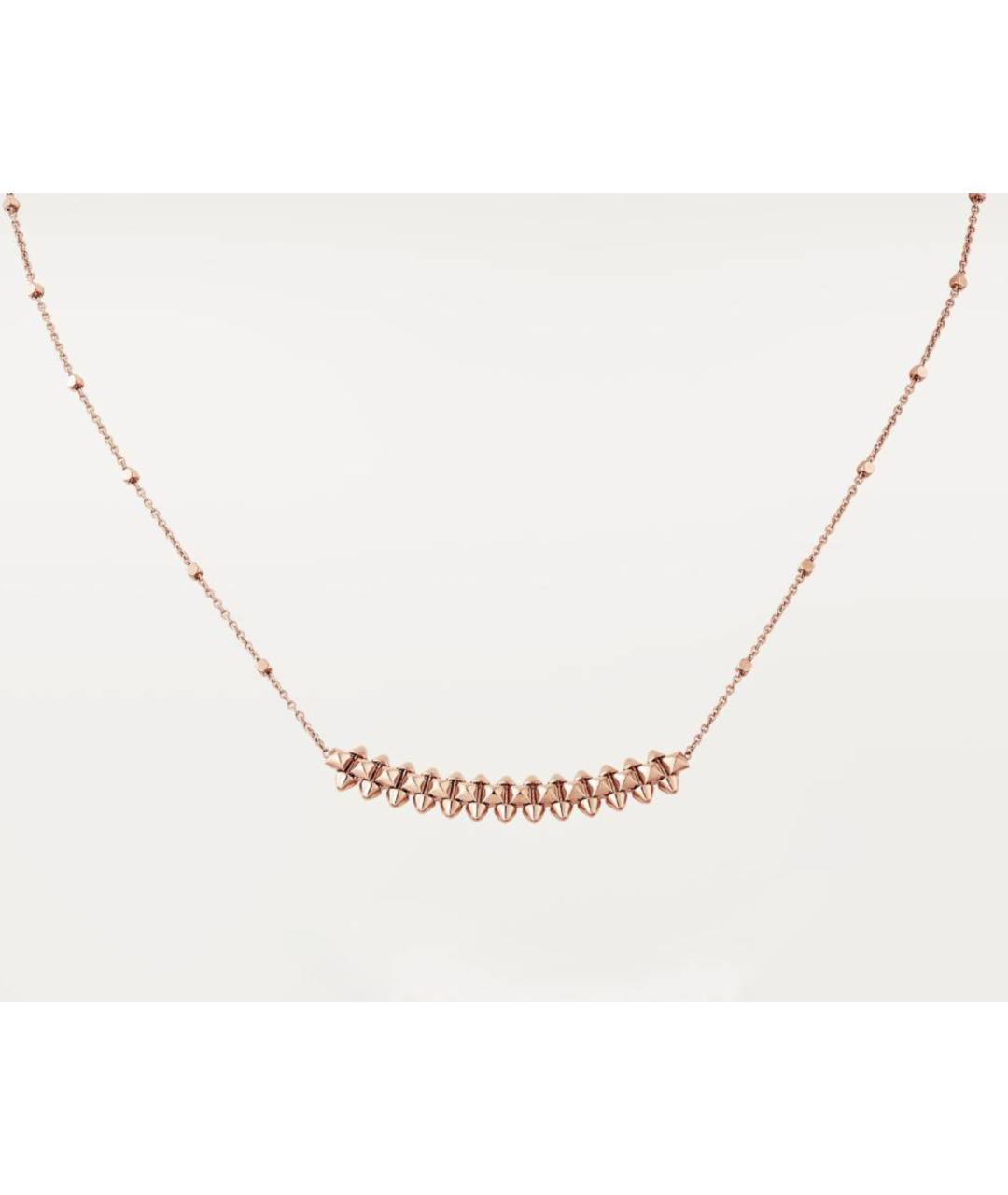 CARTIER Золотое колье из розового золота, фото 4