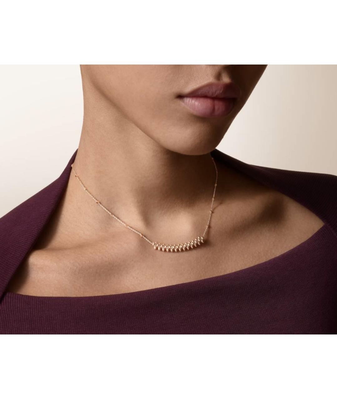 CARTIER Золотое колье из розового золота, фото 3