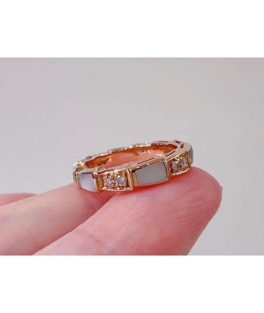 BVLGARI Золотое кольцо из розового золота, фото 2