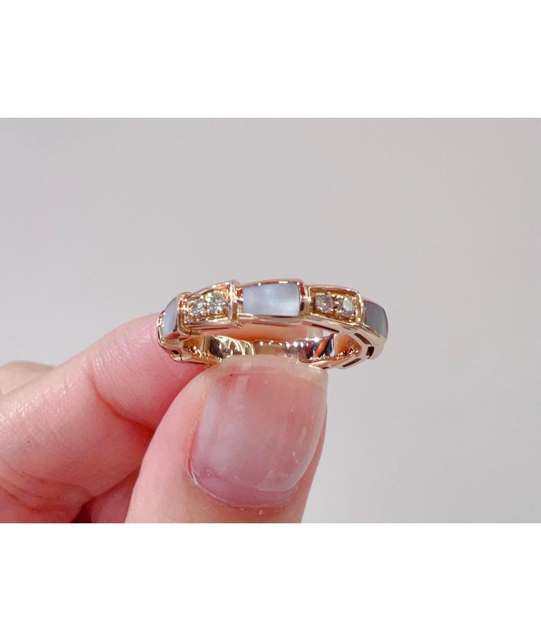 BVLGARI Золотое кольцо из розового золота, фото 9
