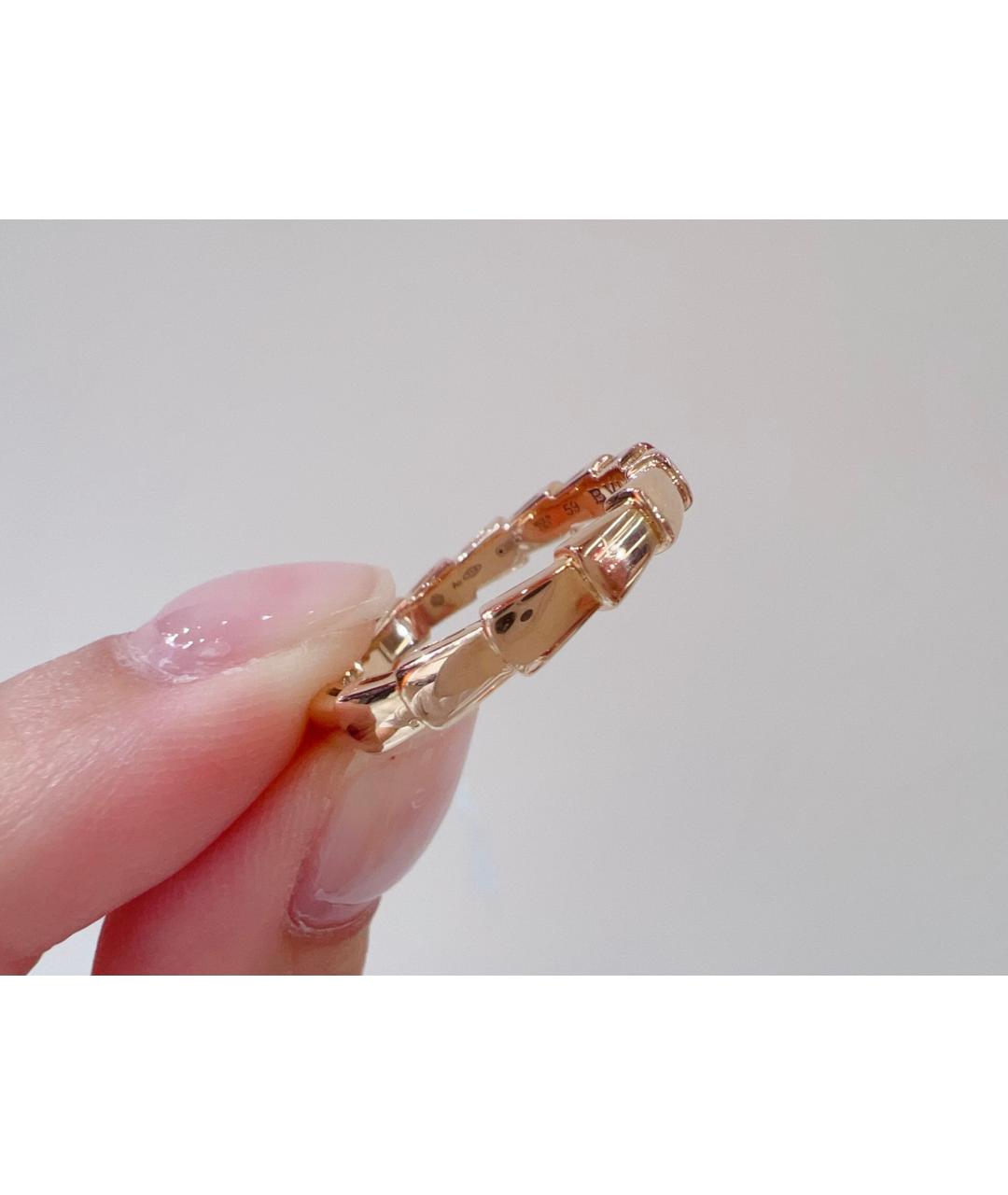 BVLGARI Золотое кольцо из розового золота, фото 3