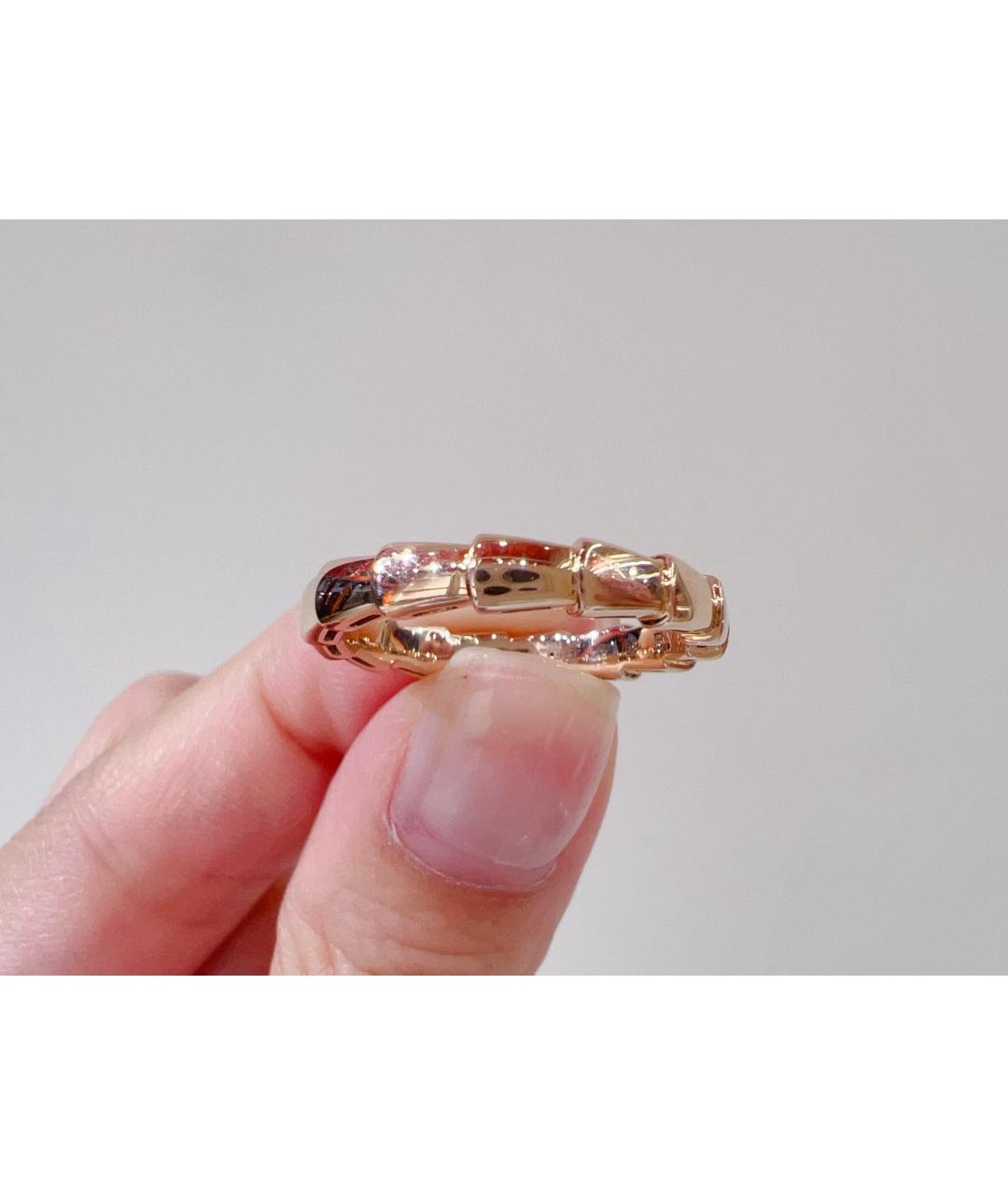 BVLGARI Золотое кольцо из розового золота, фото 6
