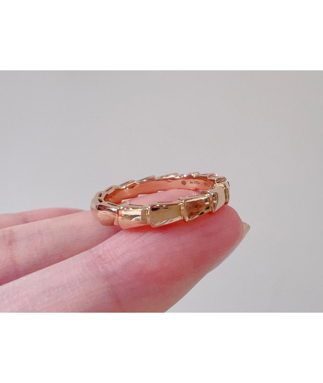 BVLGARI Золотое кольцо из розового золота, фото 2